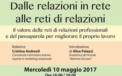 Formazione “Dalle relazioni in rete alle reti di relazioni”