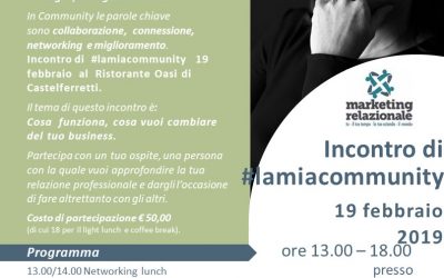 Cosa funziona o cosa vuoi cambiare nel tuo business?