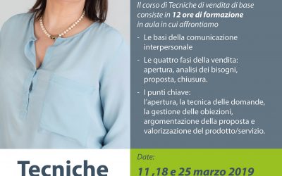 Saper vendere – tecniche di base