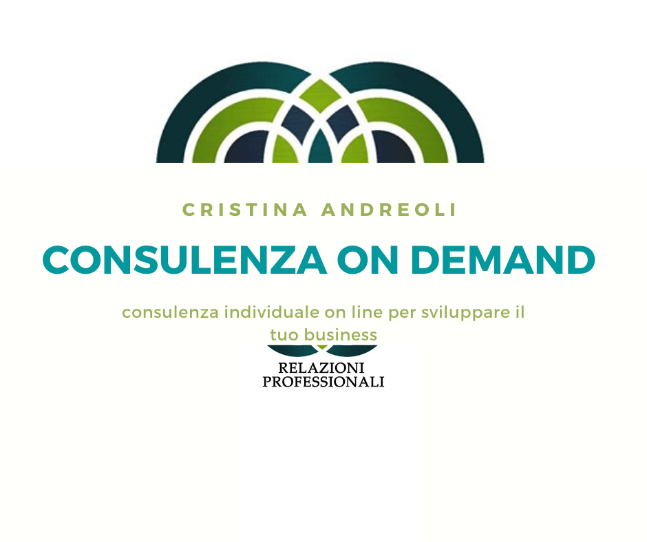 Consulenza on demand #programmalaripartenza